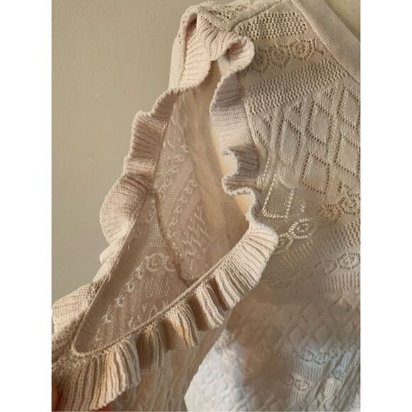 Lauren Conrad, pink size large sweater, no shoulders - Picture 2 of 5